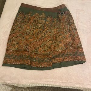 Paisley Wrap Skirt